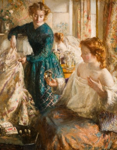 The Crystal Gazers, 1905-1906 av Henry Tonks