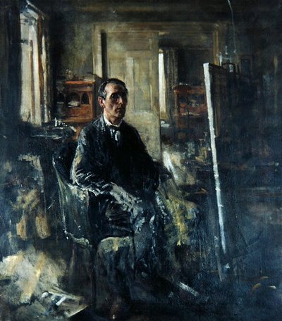 Walter Westley Russell (olje på lerret) av Henry Tonks
