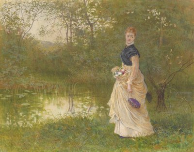 Ved siden av liljedammen av Henry Towneley Green