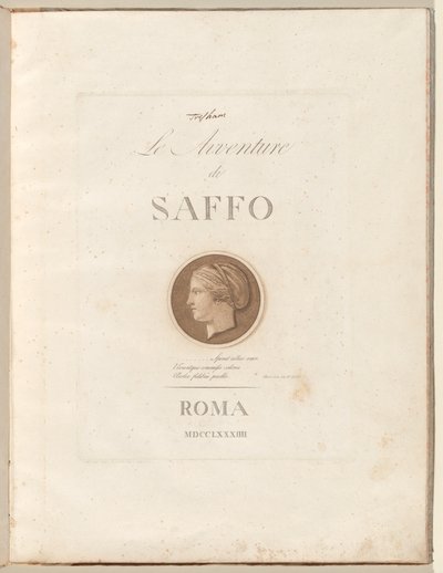 Eventyrene til Sappho av Henry Tresham