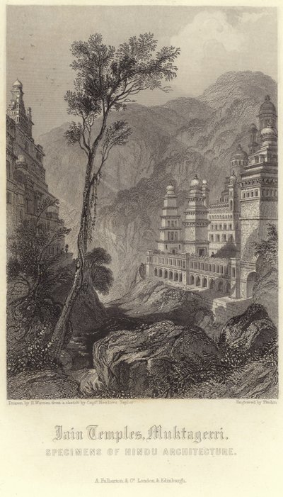 Jain-tempelet i Muktagerri av Henry Warren
