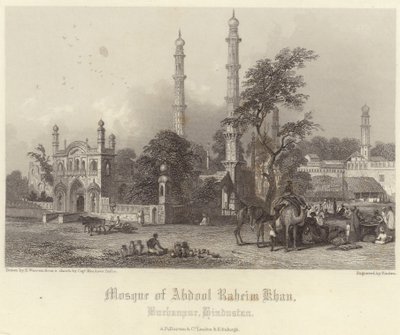 Moskeen til Abdul Raheem Khan av Henry Warren