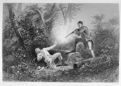 The Fratricide at Wyoming, 1778, fra 