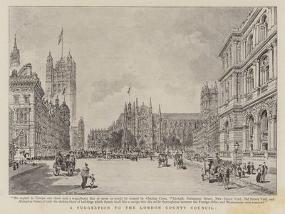 Et forslag til London County Council av Henry William Brewer
