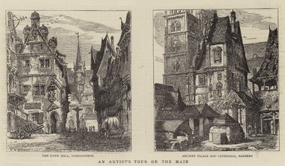 En artisttur på hovedgaten av Henry William Brewer