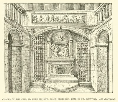 Krybbens kapell, St Mary Major