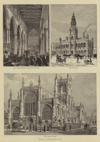 Skrog illustrert av Henry William Brewer