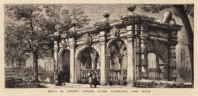 Relikvier fra det gamle London, I, Watergate, York House av Henry William Brewer