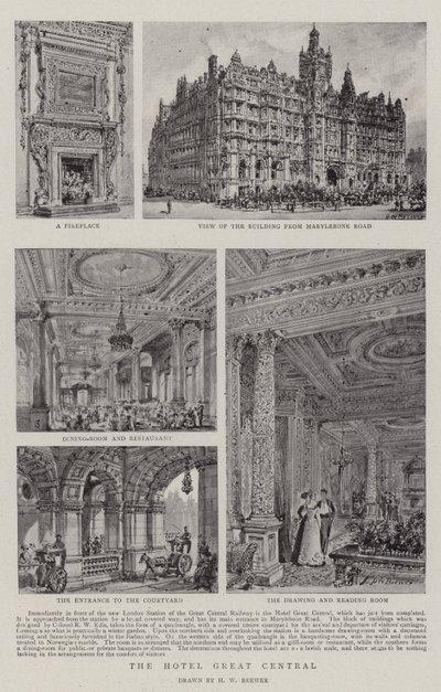 The Hotel Great Central av Henry William Brewer