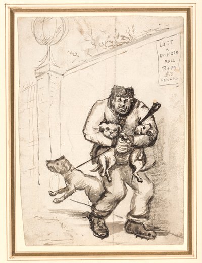 Mistet en kinesisk oksevalp £ 10 belønning av Henry William Bunbury