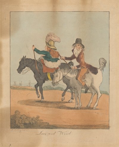 Kjærlighet og vind av Henry William Bunbury