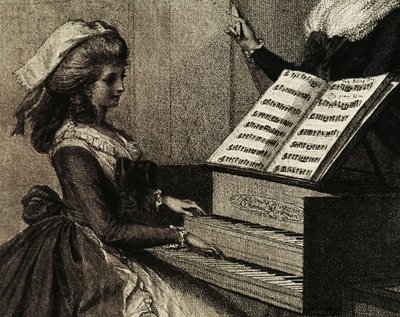 Musikktimen av Henry William Bunbury