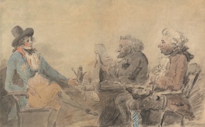 Prinsregenten og pengeutlånerne av Henry William Bunbury