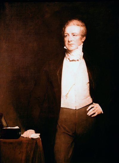 Portrett av Sir Robert Peel (1788-1850), politiker Maleri av Henry William Pickersgill (1782-1875) 1800-tallet 240,7 x 147 cm, London, National Portrait Gallery av Henry William Pickersgill