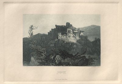 Det pittoreske og romantiske Rheinland: Dhaun på Nahe, 1928. av Henry Winkles
