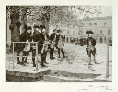Bonaparte, nybegynneren, ved School of Brienne av Henry Wolf