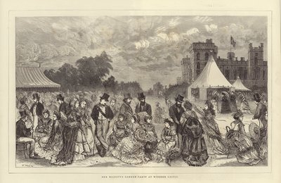 Hennes Majestets hagefest på Windsor Castle av Henry Woods