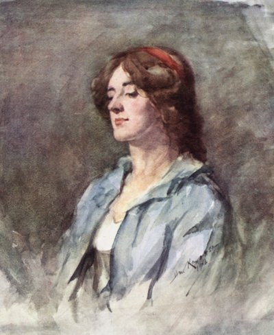 Annals of the Parish: Kate (farge litho) av Henry Wright Kerr