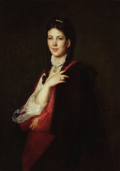 Portrett av Leonia Blühdorn av Henryk Rodakowski