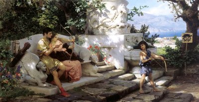 En farlig leksjon, 1886. av Henryk Siemiradzki