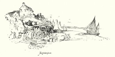 Brighthelmstone (litho) av Herbert (after) Railton