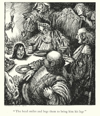 Ingoldsby Legends: A Lay of St Gengulphus (litho) av Herbert Cole