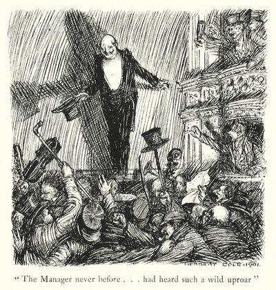 Ingoldsby Legends: En rad i en omnibus, eske (lito) av Herbert Cole