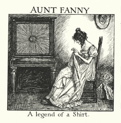 Ingoldsby-legender: Tante Fanny (litografi) av Herbert Cole
