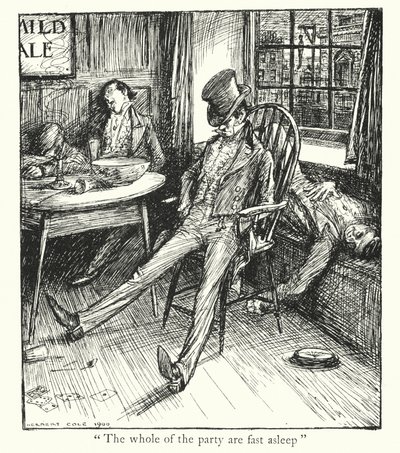 Ingoldsby-legender: Ærede herr Sucklethumbkins historie (lito) av Herbert Cole