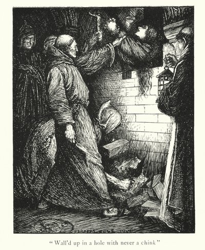 Ingoldsby-legender: Netley Abbey (lito) av Herbert Cole