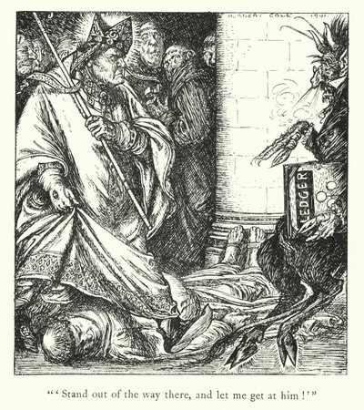 Ingoldsby-legender: Brødrene fra Birchington (lito) av Herbert Cole