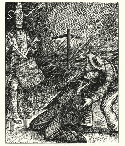 Ingoldsby Legends: Den døde trommeslageren (lito) av Herbert Cole