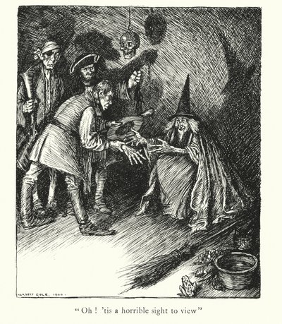 Ingoldsby Legends: Ærens hånd (lito) av Herbert Cole