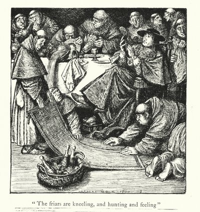 Ingoldsby-legender: Kjelen fra Rheims (lito) av Herbert Cole