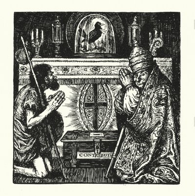 Ingoldsby-legender: Kjelen fra Rheims (lito) av Herbert Cole