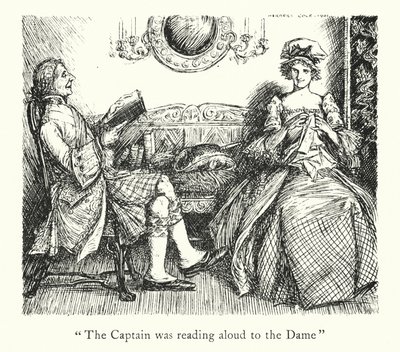 Ingoldsby-legender: Ridderen og damen (lito) av Herbert Cole