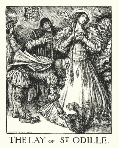 Ingoldsby-legender: St. Odilles sang (lito) av Herbert Cole