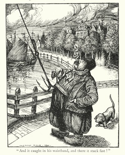 Ingoldsby-legender: «Monstre»-ballongen (lito) av Herbert Cole