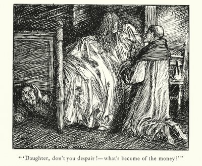 Ingoldsby-legender: Den gamle kvinnen kledd i grått (lito) av Herbert Cole