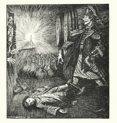 Ingoldsby-legender: Bryllupsdagen (lito) av Herbert Cole