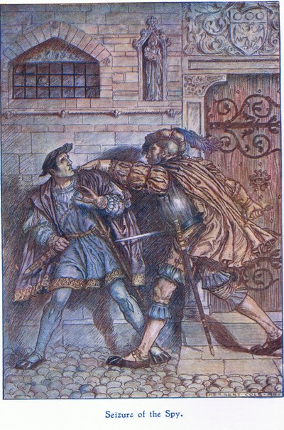 Beslagleggelse av spionen, 1938 av Herbert Cole