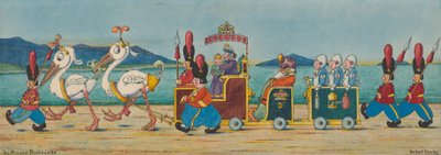 Prinsens promenade, ca. 1910 av Herbert E. Crowley