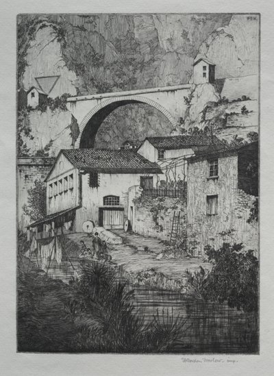 Pont St. Louis, Manton av Herbert Gordon Warlow