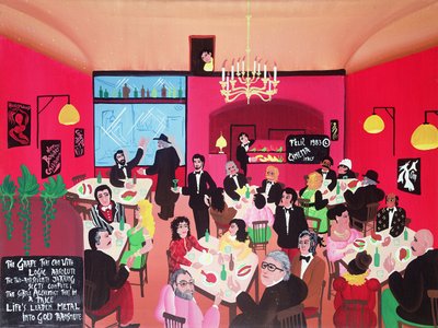 Cinema Stalia (gresk restaurant) av Herbert Hofer