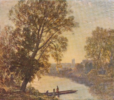 Tidlig morgen Avignon, c1910, 1919 av Herbert Hughes Stanton