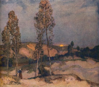 Sanddyner, Pas De Calais, ca 1900 av Herbert Hughes Stanton