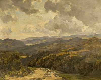 Welsh Hills nær Barmouth av Herbert Hughes Stanton