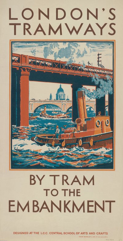 Med trikk til vollen, 1924 av Herbert Kerr Rooke