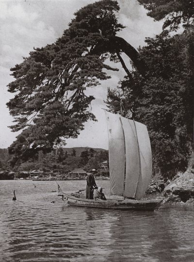 På Matsushima (s/h foto) av Herbert Ponting