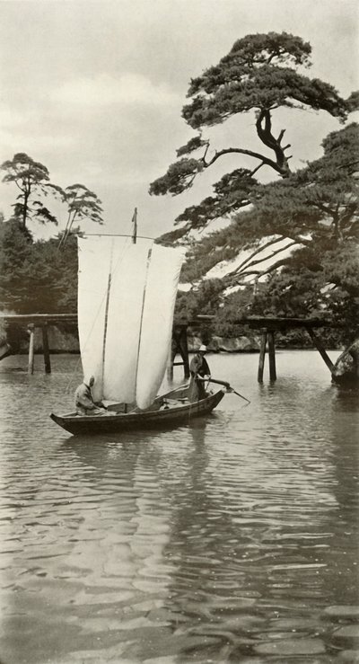 At Matsushima, 1910. av Herbert Ponting